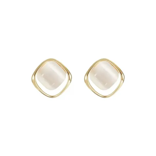 I YOU Alloy Stud Earrings Women's