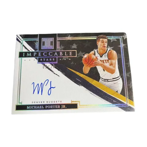 Панини Porter Jr. Nuggets 21 22 Маленькие Nuggets 25 Карта Набор Подпись Автограф Карта Карта Access пройдет
