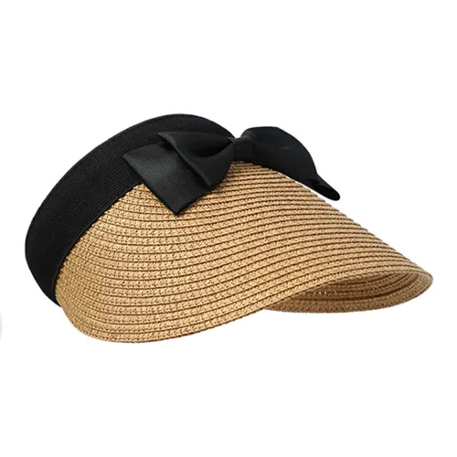 VINEY Соломенная плетеная шляпа с защитой от солнца женская