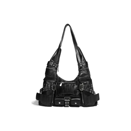 TTaG．baG ПУ (полиуретан) Сумка через плечо Женская Черная