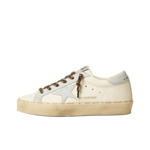 Golden Goose Hi Star Low Топ Скейтборд Кроссовки Женские Белые Серые