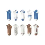 Синий Белый Буква 5 Пачка + Белый Кофейный Буква Смешанный Цвет 5 Пачка