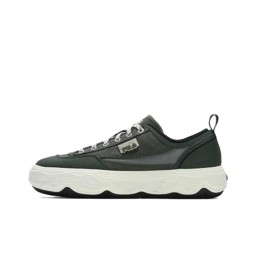 FILA Rock Low Top Canvas Shoes Men's Green