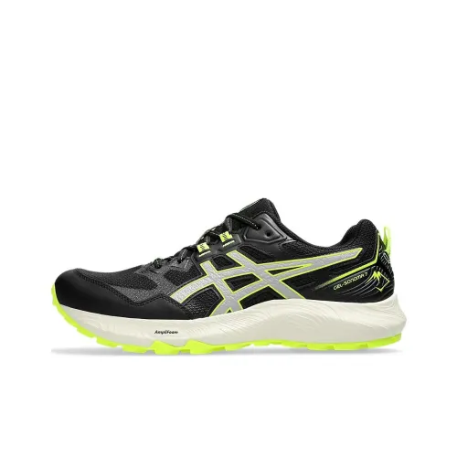 Asics Gel Sonoma 7 Low Top Trail Беговые кроссовки Мужские Черные