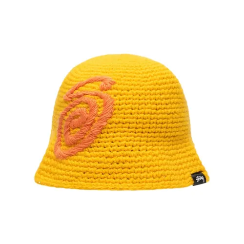 Stussy Акриловые Панамы Унисекс Желтые
