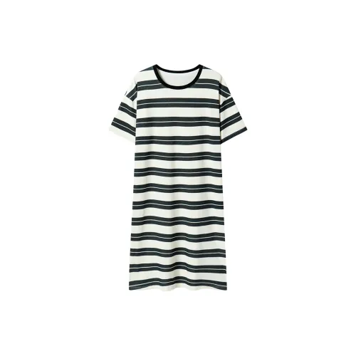 WANANNI Ночная сорочка Женская Черная