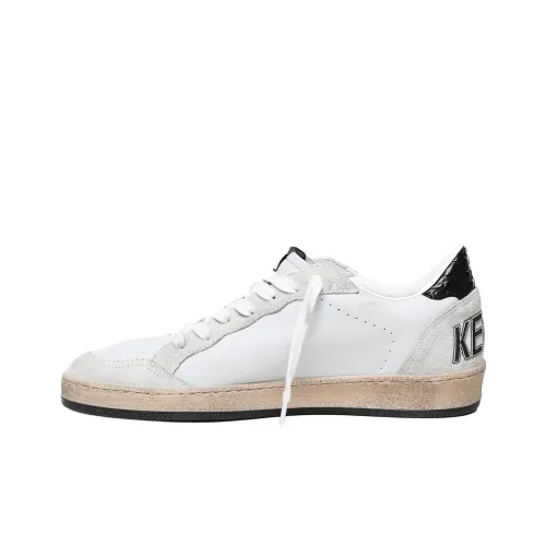 Golden Goose Ball Star Скейтборд Кроссовки Низкие Черные Белые Мужские