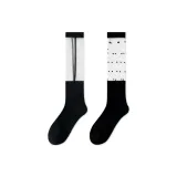 2 шт (Черный с полосками + Черный с пятном)