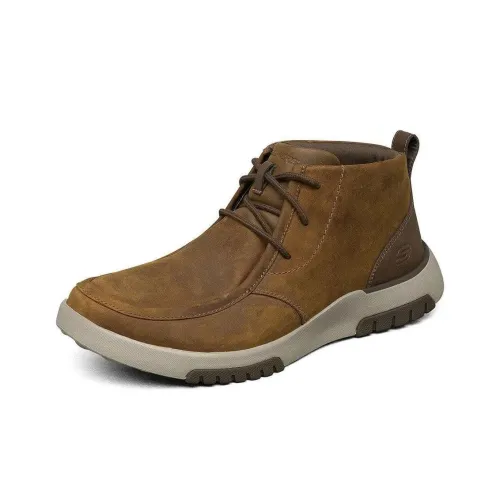 Skechers Ботильоны Мужские Темно-Коричневые