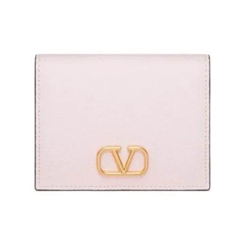 Valentino Vlogo Телячья кожа с текстурой Кошелек Маленький Женский Светло-фиолетовый