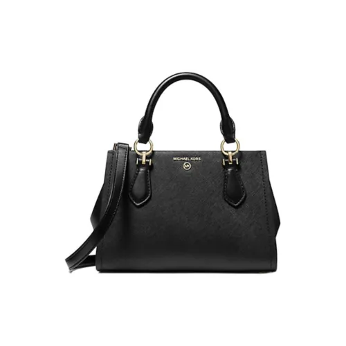 MICHAEL KORS Marilyn Saffiano Кожа Портативная Сумка через плечо Маленькая Женская Черная