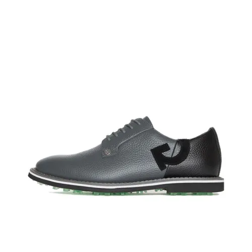 GFORE Golf Shoes Low Top Charcoal Gray Men's