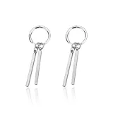 Двойная барная стойка, серьги