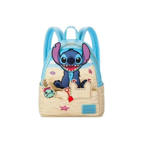 Disney Искусственная кожа с полиуретаном рюкзак мини унисекс синий