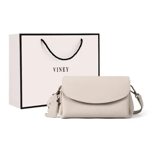 VINEY Сумка через плечо из коровьей кожи с синтетической кожей подушка маленькая женская экрю