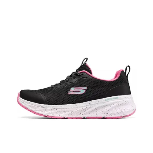 SKECHERS SPORT Беговые кроссовки Низкий верх Черный/Розовый Женские