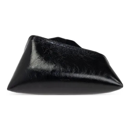 The Attico Кожа Клатч Женские Черный