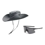 Gray (Bucket + Sunglasses)  
Серый (Ведро + Солнцезащитные очки)