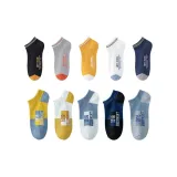 Полосы Буква Смешанный цвет 5 пар + Буква Цветовой блок Смешанный цвет 5 пар