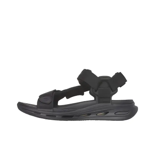 Skechers Relaxed Fit Пляжные сандалии Мужские Черные