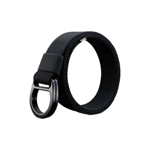 Mulinsen Outdoor Casual Холст Двойная пряжка для ремня Удлиненный ремень Ткань для брюк Ремень Унисекс Ширина 3,8 см