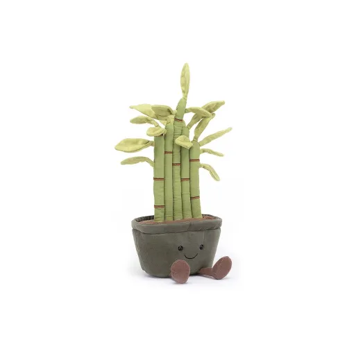 JELLYCAT Fun Plant Interesting Бамбук Potted Plant Куклы Плюшевая кукла 30 см Высота