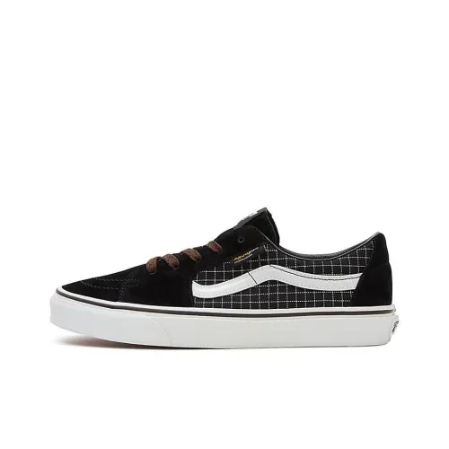 VANS SK8 LOW Устойчивые к истиранию Низкие Кроссовки для скейтбординга Женские Черные
