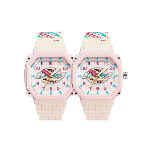 Dickies Кварцевый Movement Женские Часы 45mm*37mm*12,7mm Бежевые