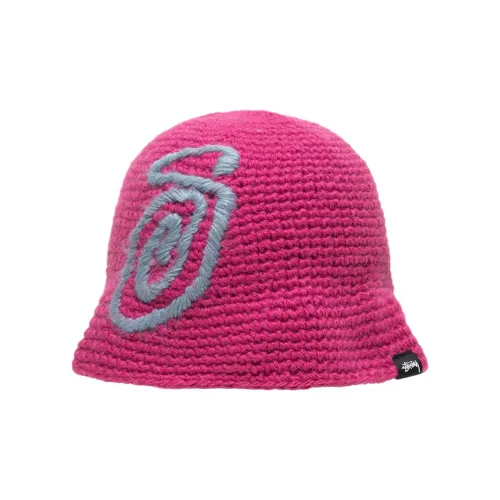 Stussy Акриловые Панамы Унисекс Розовые