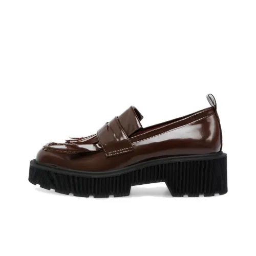 STEVE MADDEN Лоферы 5 см Женские Умбра