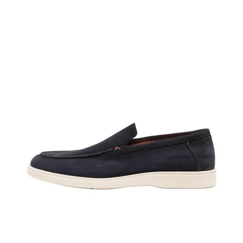 Santoni Лоферы Морской Синий Мужской