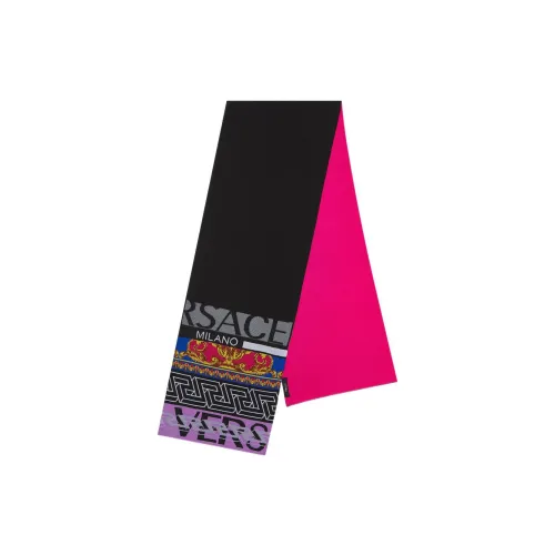 VERSACE Cotton Knit Шарфы Женские Многоцветные