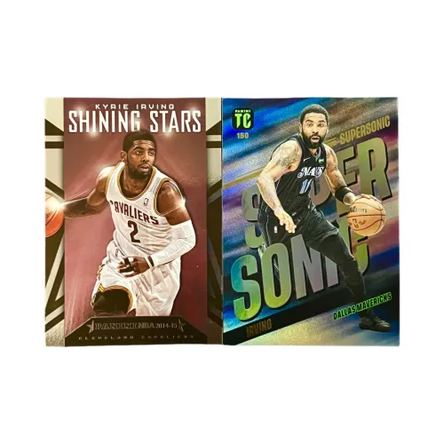 PANINI Irving Игрок Карта 14 VS. 2024 Шар Обработка Сравнение Карта Большая Размерная Голографическая карта Спортивные карты 2 шт