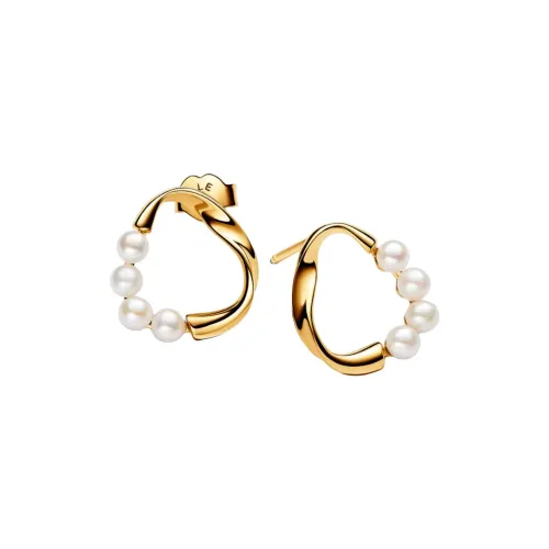 Pandora Металлические Серьги-гвоздики Женские