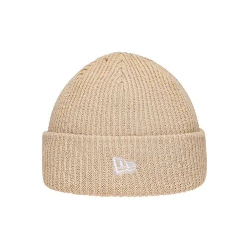 New Era Хлопок Акрил Шапки-бини Унисекс Бежевый