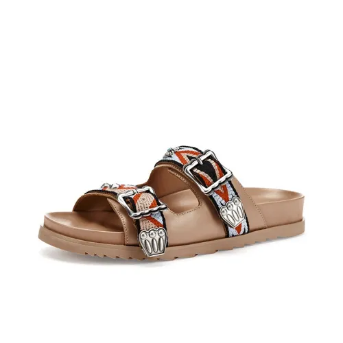 Женские пепельные слипоны