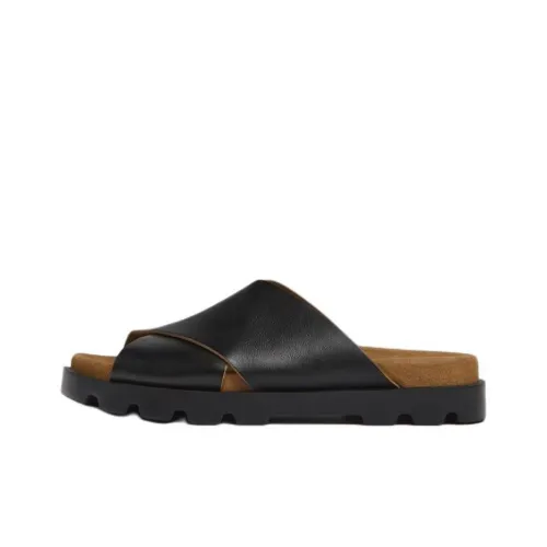 CAMPER Brutus EVA Устойчивые к истиранию Слипоны Женские Черные