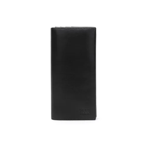 ELLE HOMME Тело Коровья Кожа Переносной Кошелек Стандартный Мужской Черный