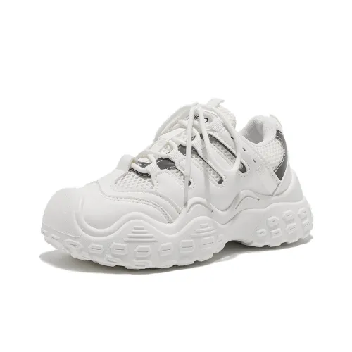 Medd Повседневные Спортивные Кроссовки Легкие Низкий Топ Тяжелая Подошва Кроссовки Женские