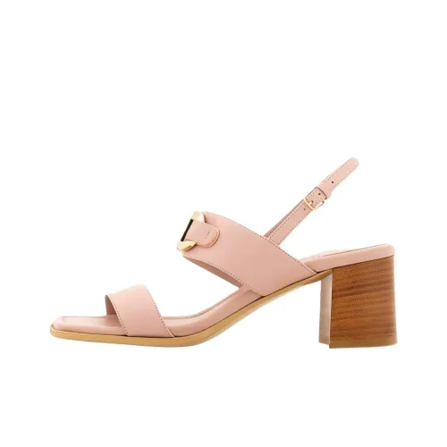 FERRAGAMO GANCINI One Ремень Сандалии 5,5 см Женские Розовые