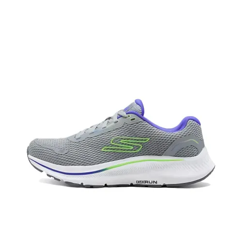 Skechers WOMEN'S GO Series Устойчивые к истиранию Низкие Беговые кроссовки Женские Серые
