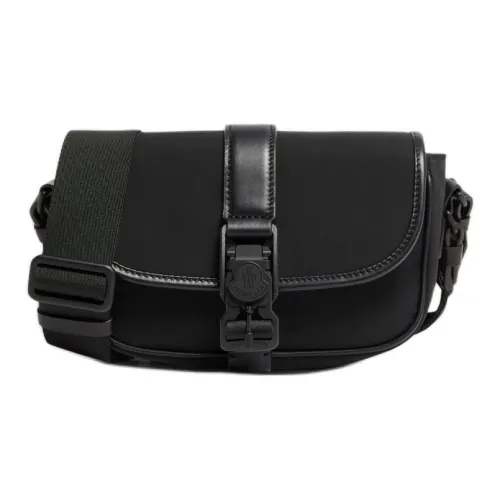 Moncler Нейлоновая Сумка через плечо Женская Черная