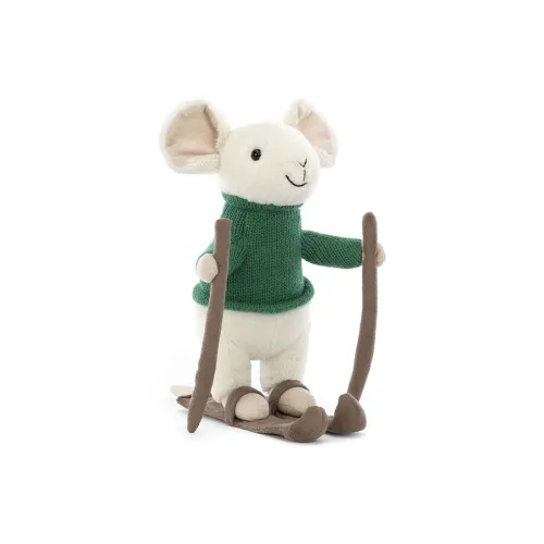 JELLYCAT Forest Animal Collection Счастье Мышка Куклы Плюшевая кукла 20 см высокая