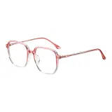 Прогрессивная Розовая Рамка + Защита от синего света Линзы + Подарочная коробка