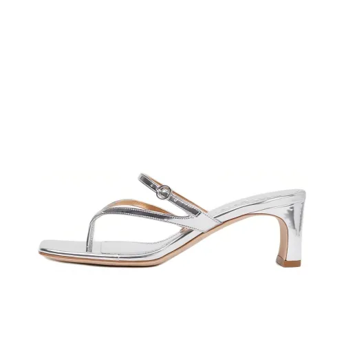 Aeyde Слипоны 5,5 см Женские Серебряные