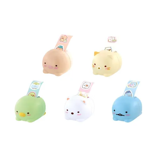 BANDAI Capchara Следы Sumikko Gurashi 3 Счастливый Draw Цельная коробка 5 шт