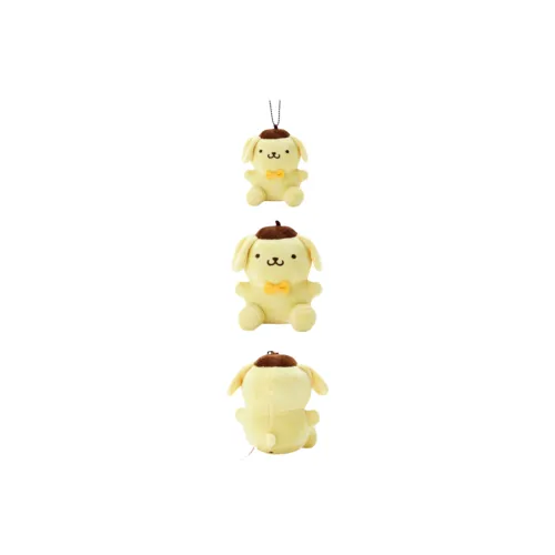 Sanrio Pompompurin Классическая коллекция Куклы Плюшевый Брелок 11,5 см Рекомендуемая высота
