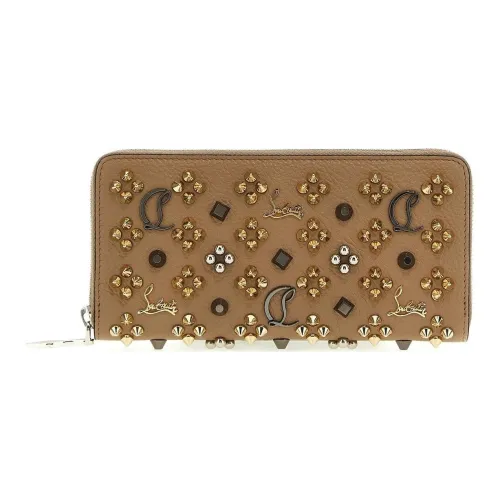 CL LUBOTING Телячья кожа Кошелек Женские Бежевый