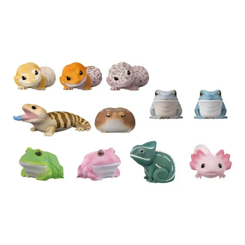 BANDAI Tenori Friends Коллекция Ползущие Животные и Амфибии Играть Food Целая коробка 11 шт