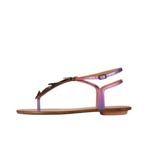 AQUAZZURA Papillon One Ремешок Сандалии Женские Фиолетовые